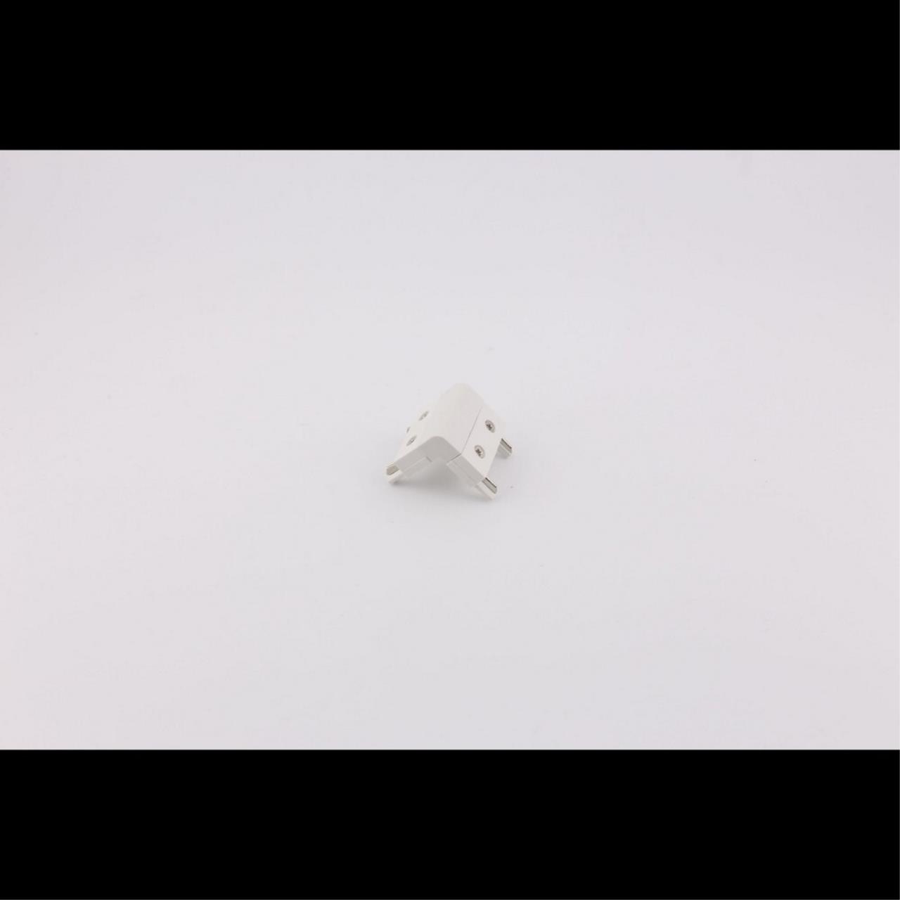 фото коннектор питания угловой aployt apl.0181.10.02 | 220svet.ru