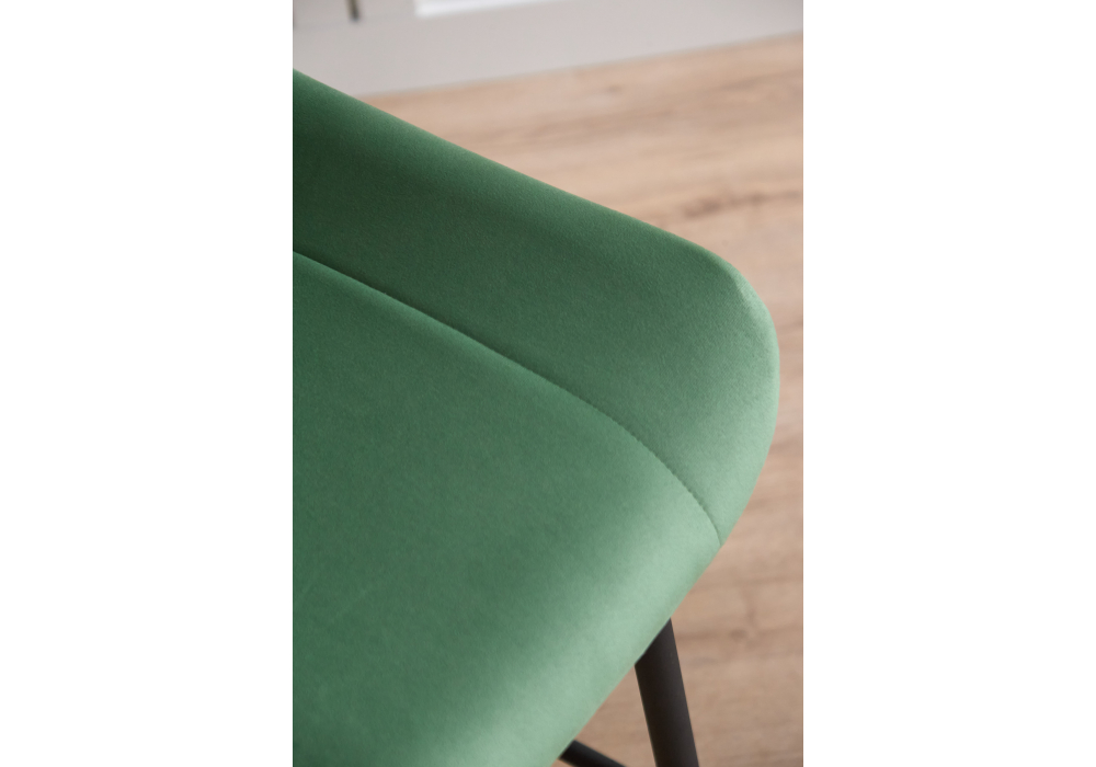 фото барный стул вращающийся woodville седа 360 фисташковый (zd 651) / черный 632613 | 220svet.ru