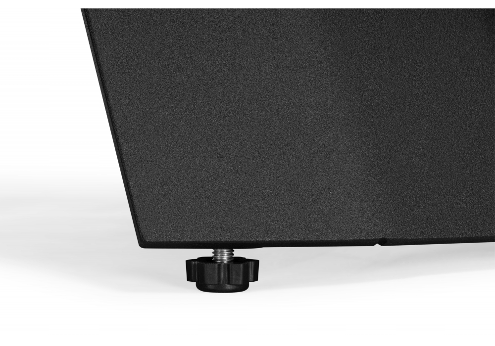 фото керамический стол раздвижной woodville шелтон 180(260)x90 massa ink gray / черный 621512 | 220svet.ru