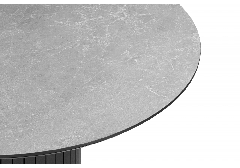 фото керамический стол woodville гравент 110 dolmen cris sahara / черный 625614 | 220svet.ru