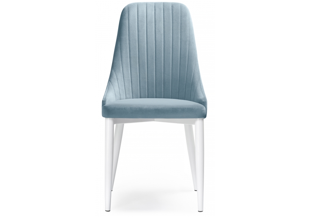 фото стул woodville kora light blue / white 15095 | 220svet.ru