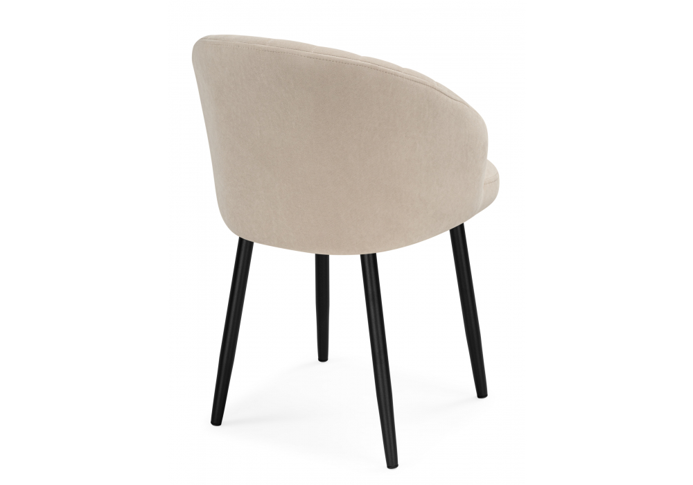 фото стул на металлокаркасе woodville бэнбу marseille 13 / черный 622926 | 220svet.ru