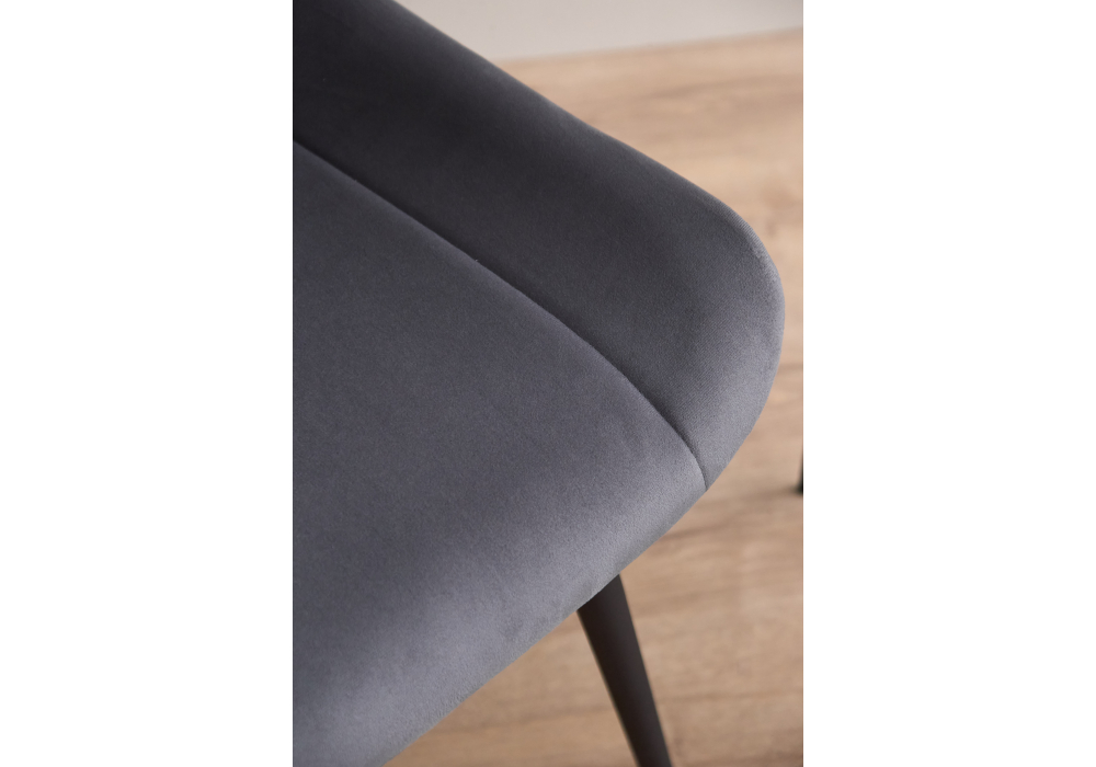 фото стул вращающийся на металлокаркасе woodville седа 360 темно-серый (zd 995) / черный np 632388 | 220svet.ru