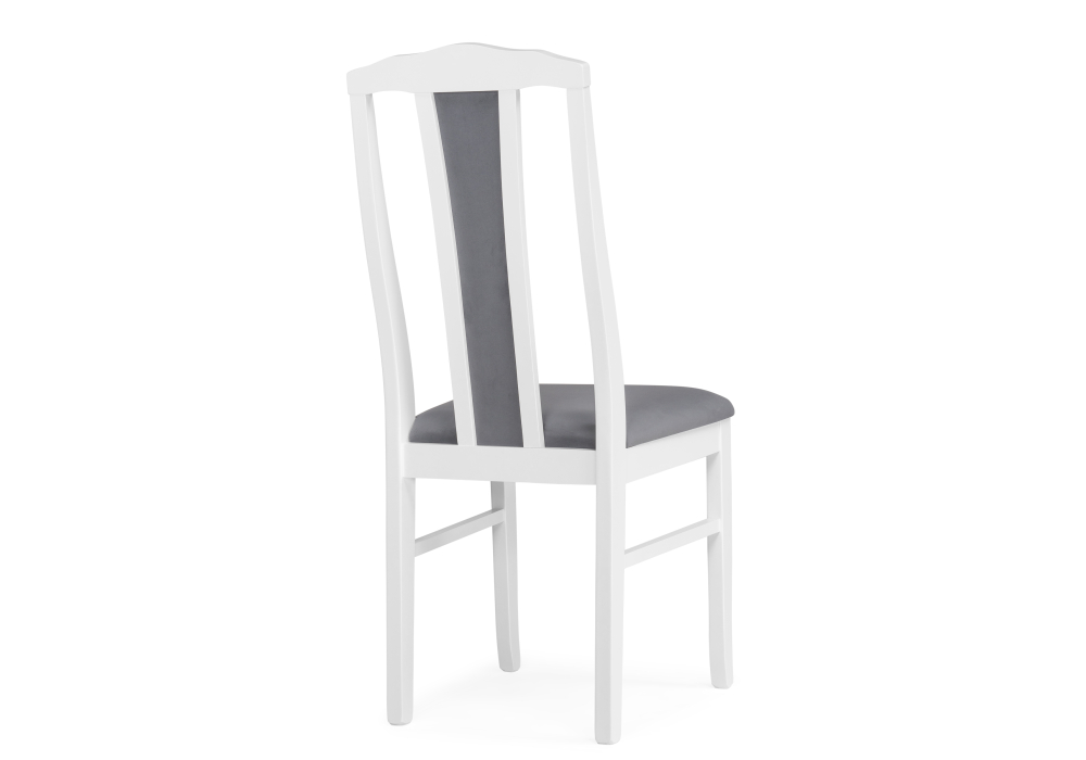 фото стул деревянный woodville гроджин серый / белый 528932 | 220svet.ru
