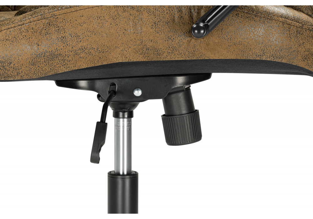 фото компьютерное кресло woodville raker коричневый / черный 15933 | 220svet.ru