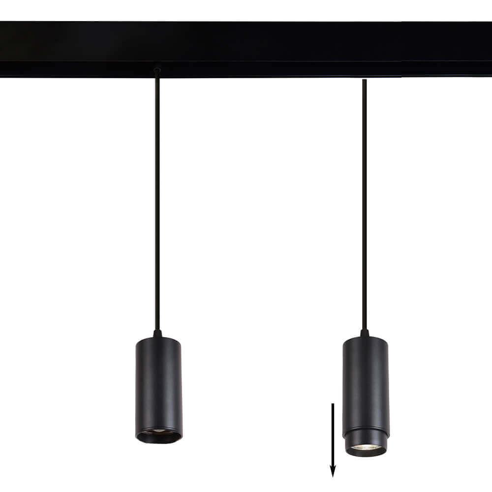 фото трековый светодиодный светильник crystal lux clt 0.33 016 7w bl 4000k | 220svet.ru