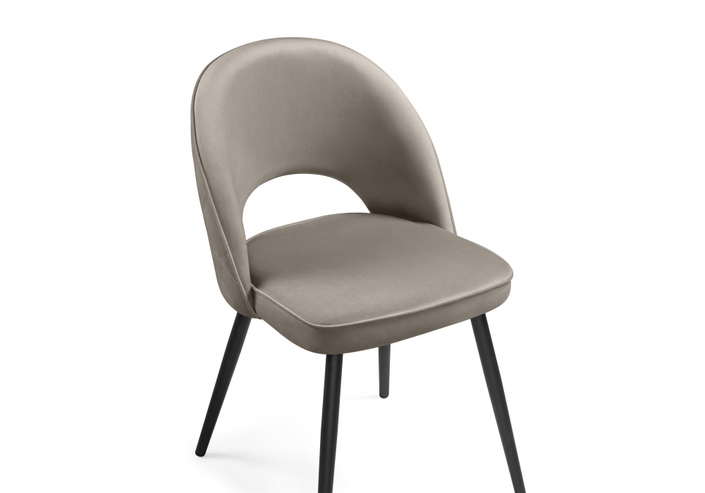 фото стул на металлокаркасе woodville клэйн mr-30  / черный 552095 | 220svet.ru