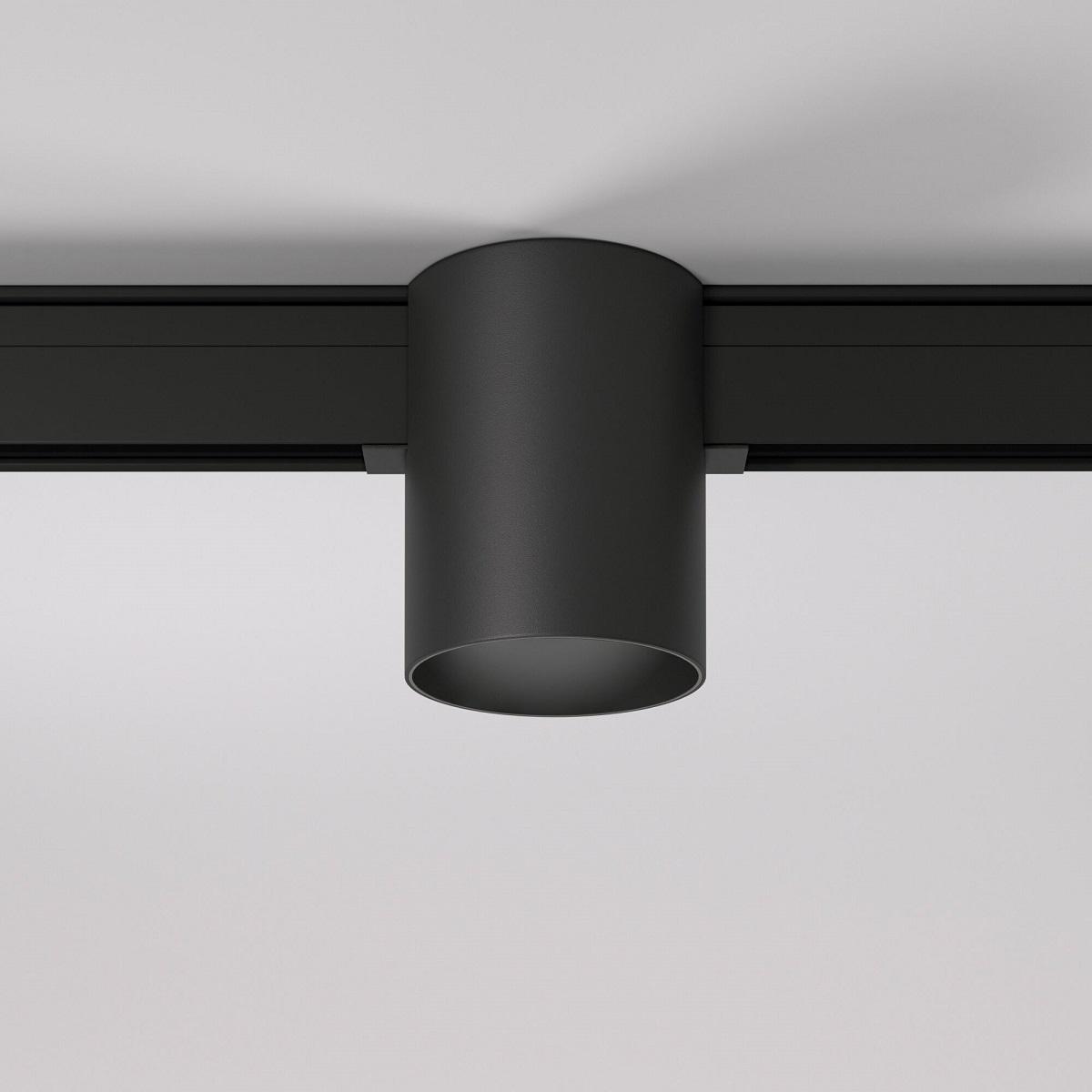 фото трековый магнитный светодиодный светильник elektrostandard solo 85054/01 черный a063496 | 220svet.ru