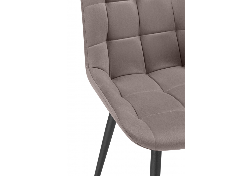 фото стул на металлокаркасе woodville челси к латте (zd 290) / черный np 632487 | 220svet.ru