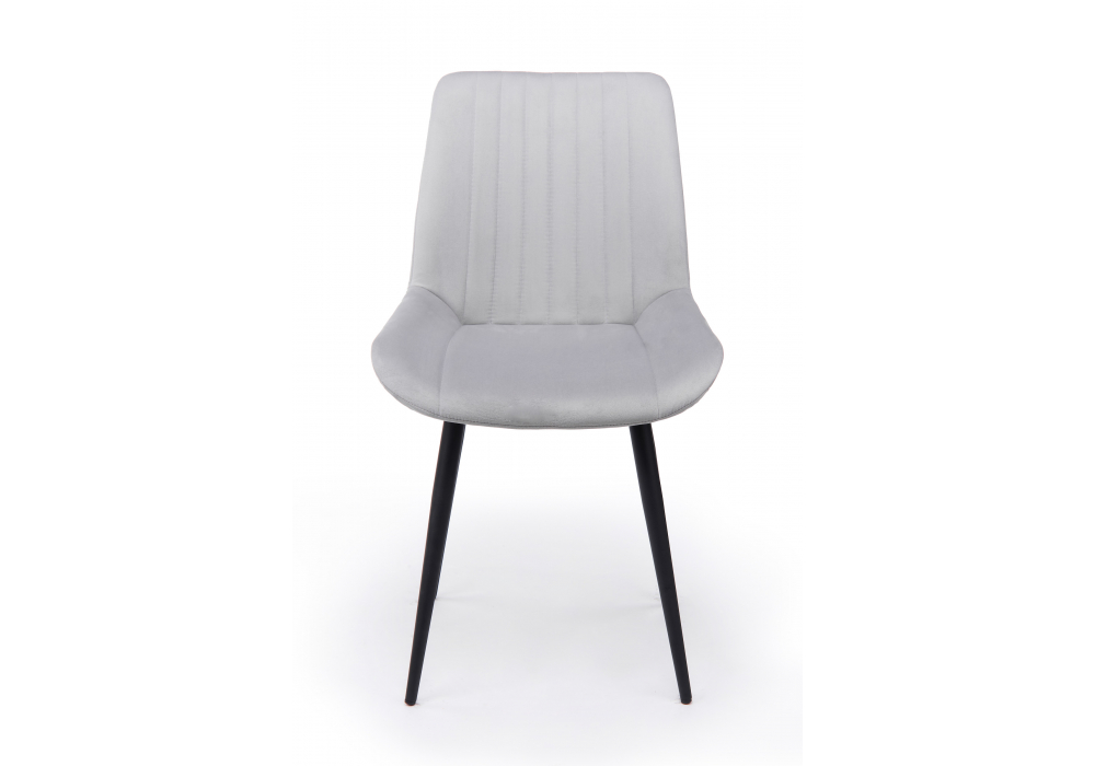 фото стул на металлокаркасе woodville седа светло-серый (zd 960) / черный 632371 | 220svet.ru