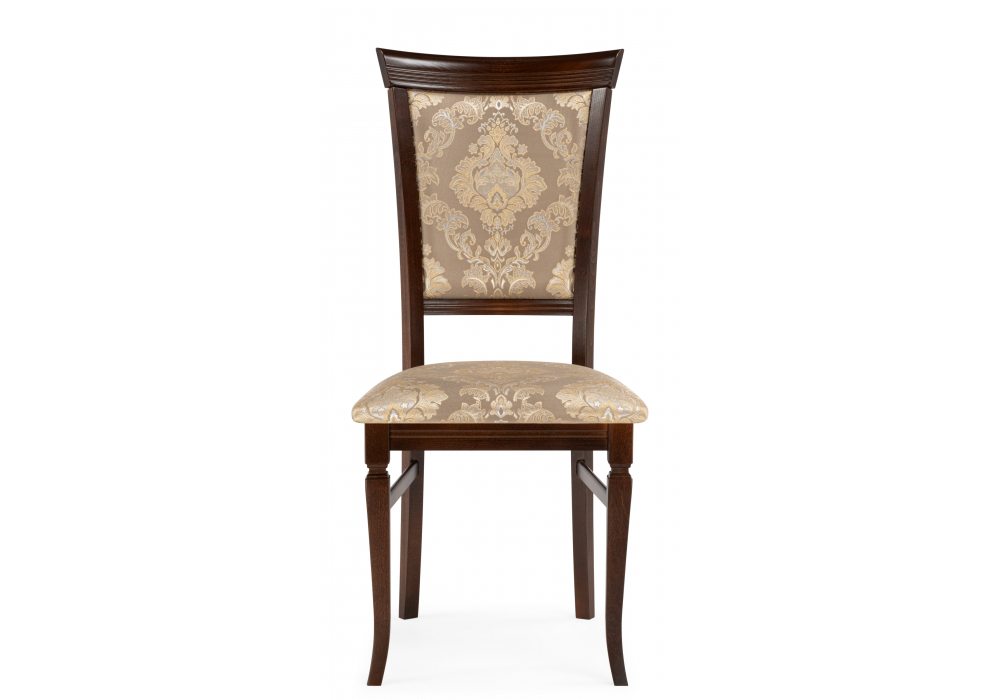 фото стул деревянный woodville ларс вивальди нуга / орех темный 639333 | 220svet.ru