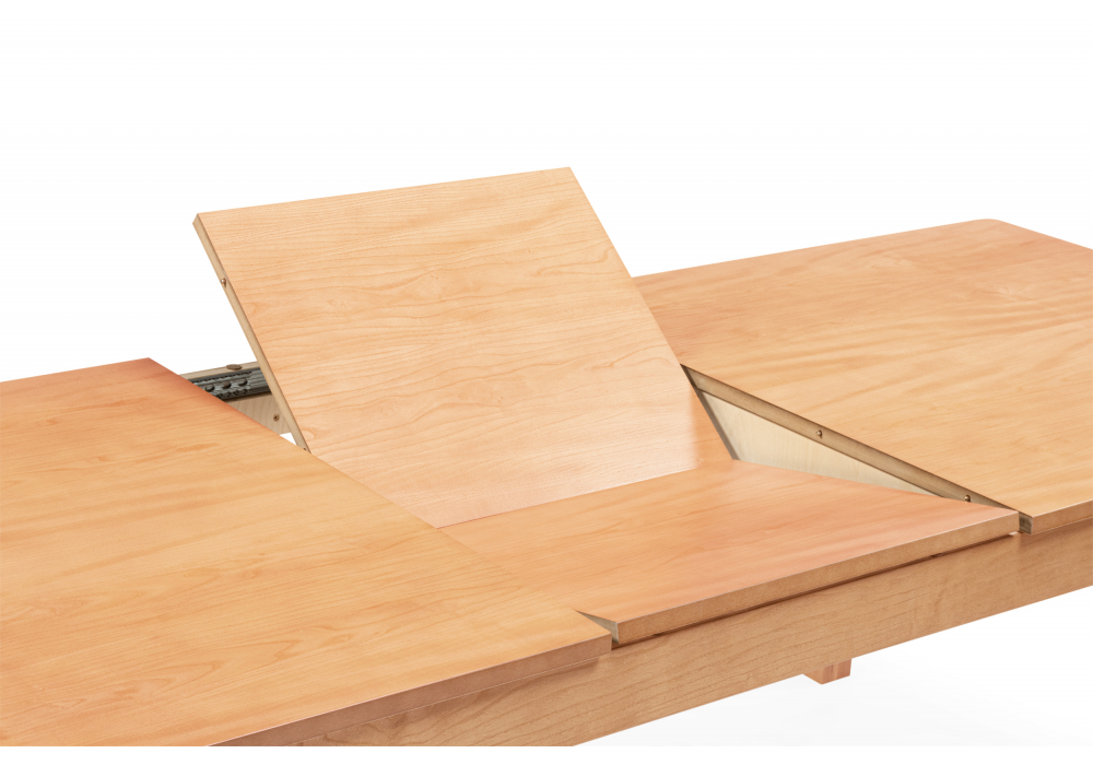 фото стол деревянный раскладной 200(259)x100 woodville аделик дуб 639329 | 220svet.ru