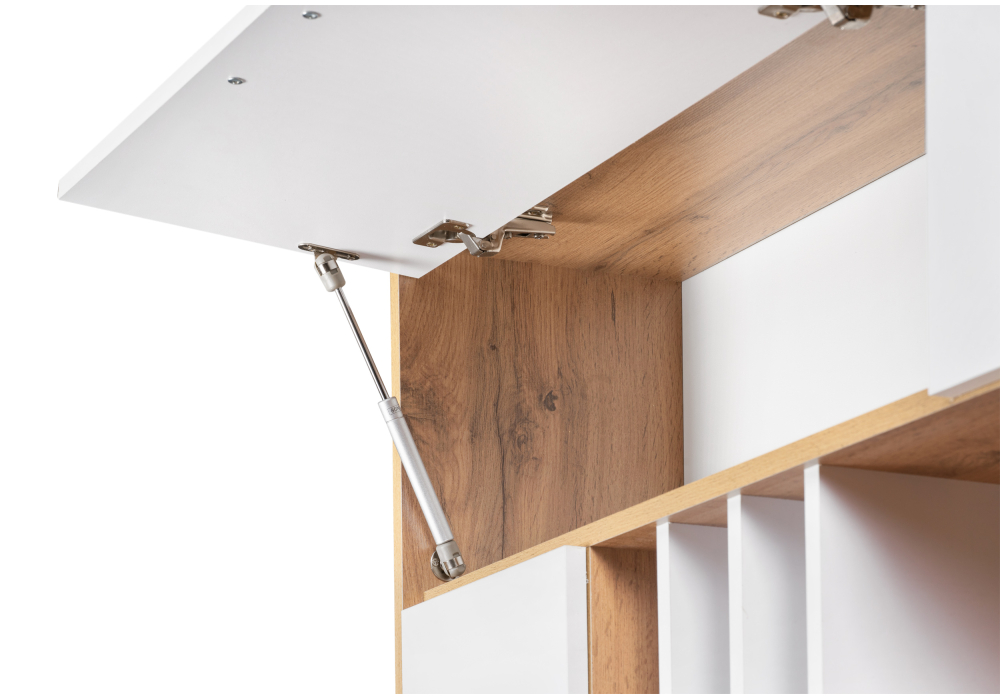 фото стол woodville лайт 03.243 дуб золотой/ белый премиум 318819 | 220svet.ru