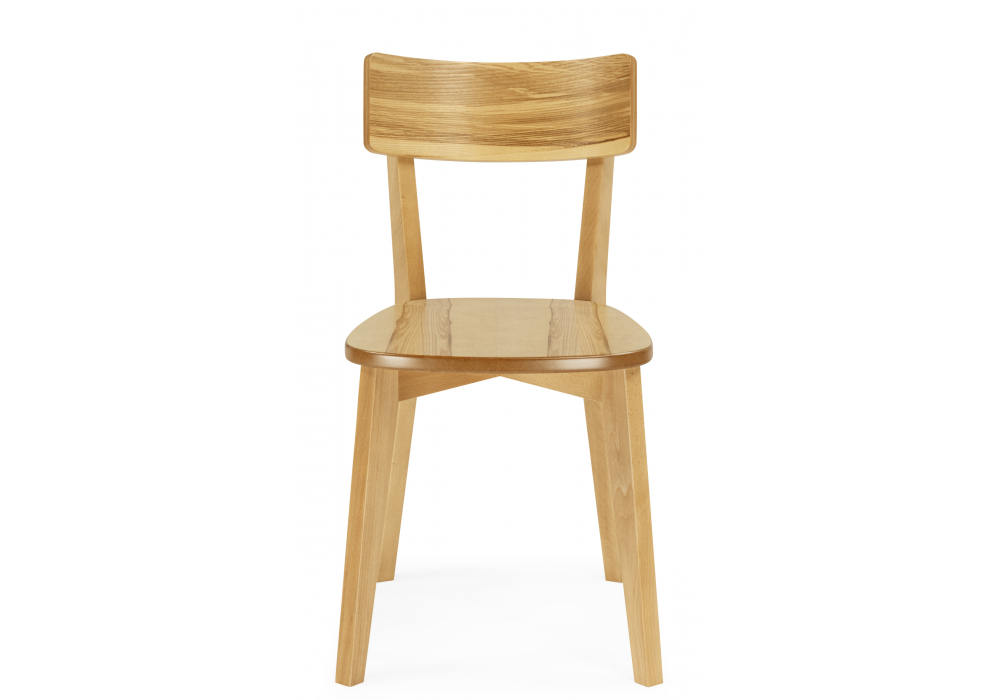 фото стул деревянный woodville линда жесткое сидение дуб / вивид дуб 639335 | 220svet.ru