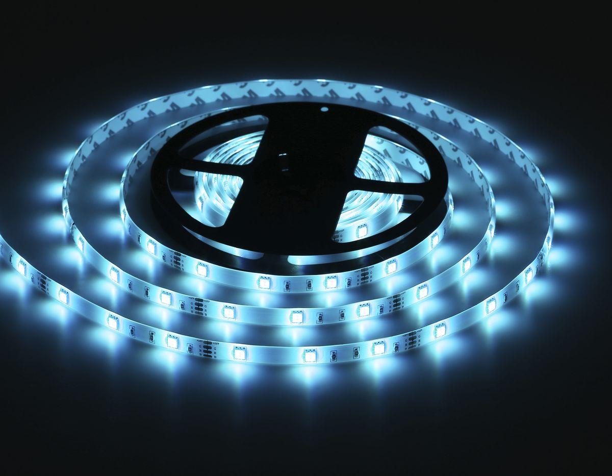 фото комплект светодиодной влагозащищенной ленты ambrella light 7,2w/m 30led/m 5050smd rgb 5m gs2501 | 220svet.ru