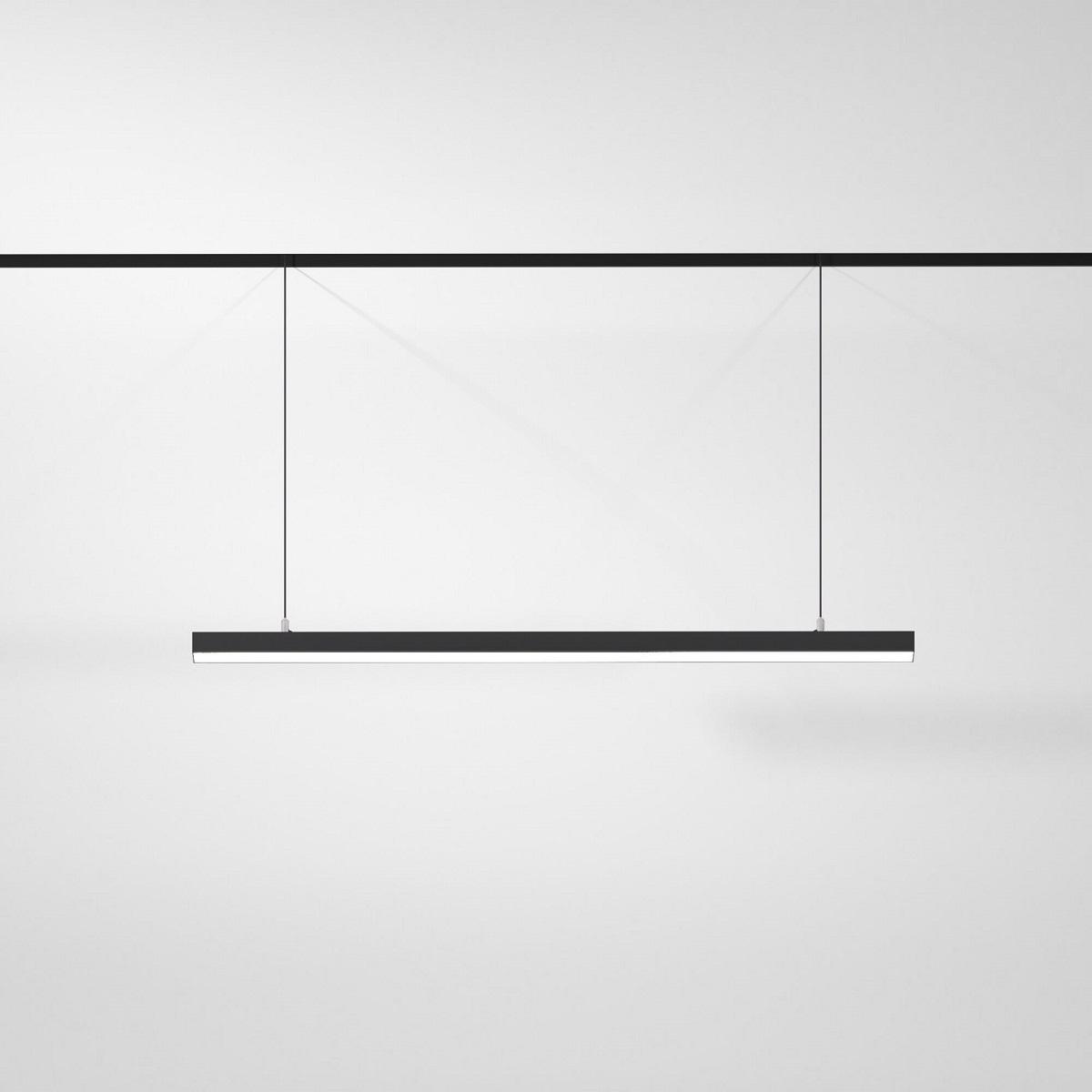 фото подвесной трековый магнитный светодиодный светильник elektrostandard slim magnetic milo 85105/01 30w 4000k черный a064802 | 220svet.ru