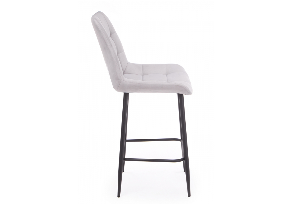 фото барный стул woodville челси светло-серый / черный 632541 | 220svet.ru