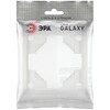 Миниатюра фото рамка для розеток и выключателей эра galaxy 15-5001-08 на 1 пост белый матовый б0070841 | 220svet.ru