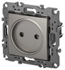 Миниатюра фото розетка эра серия 12 12-2105-16 2p 16а-250в титан б0065699 | 220svet.ru
