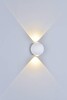Миниатюра фото настенный светодиодный светильник designled gw sfera-dbl gw-a161-2-6-wh-nw 003203 | 220svet.ru