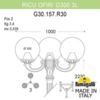 Миниатюра фото садово-парковый фонарь fumagalli ricu ofir/g300 3l g30.157.r30.bze27 | 220svet.ru