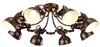Миниатюра фото потолочная люстра arte lamp martin a5216pl-8br | 220svet.ru