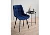 Миниатюра фото стул на металлокаркасе woodville челси к синий (zd 798) / черный 632531 | 220svet.ru