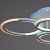 Миниатюра фото потолочная светодиодная люстра reluce 09820-3.3-2+2a wh (rgb) | 220svet.ru