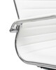 Миниатюра фото офисное кресло для посетителей dobrin cody lmr-102n-n_ch-m_el-white-11434 | 220svet.ru