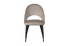 Миниатюра фото стул велюр серо-бежевый garda decor 30c-12280 | 220svet.ru