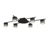 Миниатюра фото потолочный светильник lumion berty 8362/6c черный | 220svet.ru