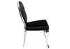 Миниатюра фото стул на металлокаркасе woodville odda черный 1645 | 220svet.ru