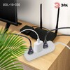 Миниатюра фото удлинитель электрический эра udl-10-330 greenline 3 розетки без заземления 3м пвс 2x0.75мм2 б0065072 | 220svet.ru