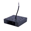 Миниатюра фото уличный настенный светильник uniel ulu-p33b-4w/4000k ip65 black ul-00013622 | 220svet.ru