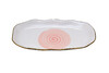 Миниатюра фото тарелка овальная 30см garda decor 26fc-tarov-mistero-30ros | 220svet.ru