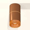 Миниатюра фото комплект накладного светильника ambrella light techno spot xs7404062 scf/cf кофе песок/кофе (c7404, a2072, c7404, n7195) | 220svet.ru