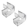 Миниатюра фото комплект соединителей монтажный для профиля 08-09/10, внутренний угол, 2 шт. apeyron с-08-10-1 | 220svet.ru