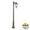 Миниатюра фото садово-парковый фонарь fumagalli artu bisso/rut 1l e26.158.s10.vye27 | 220svet.ru