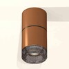 Миниатюра фото комплект накладного светильника ambrella light techno spot xs7404042 scf/bk кофе песок/тонированный (c7404, a2071, c7404, n7192) | 220svet.ru
