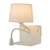 Миниатюра фото бра arte lamp ibis a1056ap-2wh | 220svet.ru