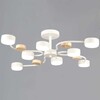 Миниатюра фото люстра reluce 92860-0.3-08 wt+wood gx53 | 220svet.ru