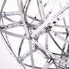 Миниатюра фото подвесная люстра 9027p/d400 silver | 220svet.ru