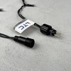 Миниатюра фото гирлянда нить 10м экстра тепло-белая 220в, 100 led, провод черный каучук 2,3мм, ip65 ltc eco100-1-2eww | 220svet.ru