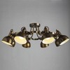 Миниатюра фото потолочная люстра arte lamp martin a5216pl-8br | 220svet.ru