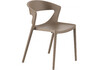 Миниатюра фото пластиковый стул woodville градно капучино 678663 | 220svet.ru