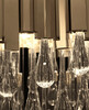 Миниатюра фото подвесная люстра delight collection trump 8 km0988p-8 gold | 220svet.ru
