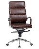 Миниатюра фото кресло руководителя dobrin arnold lmr-103f_ch-m_el-brown-2446 | 220svet.ru