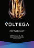 Миниатюра фото светодиодная лампа e14 7w 3000k voltega candle 7230 | 220svet.ru