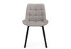 Миниатюра фото стул на металлокаркасе woodville челси п латте (zd 290) / черный 632485 | 220svet.ru