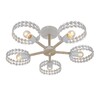 Миниатюра фото потолочная люстра escada banjo 679/5p white | 220svet.ru